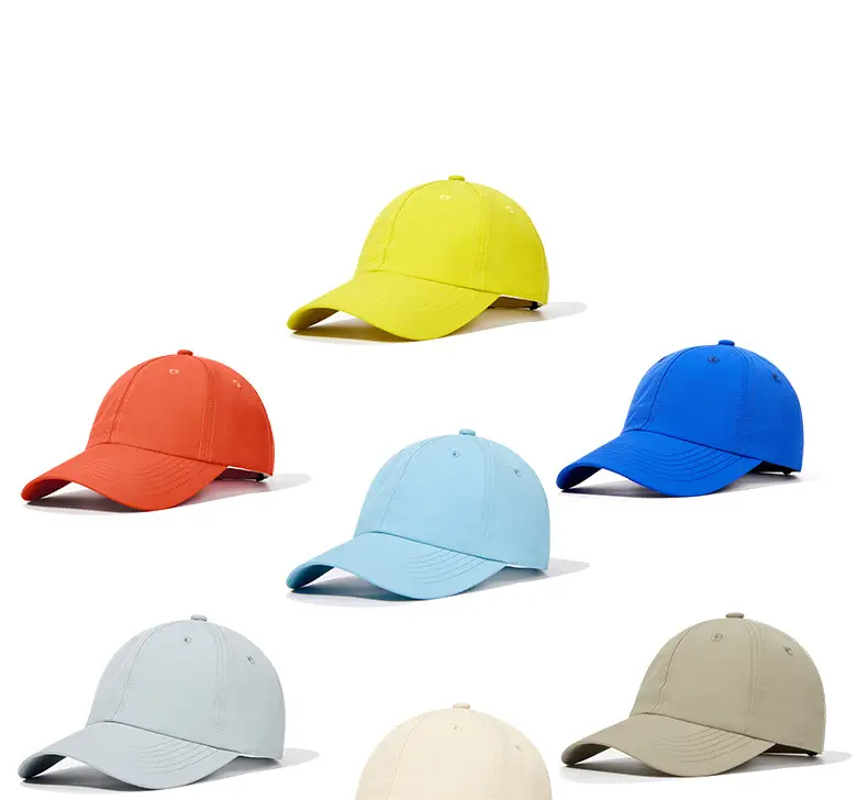 Men's Light Blue Baseball Cap Lightweight Nylon — feature 25