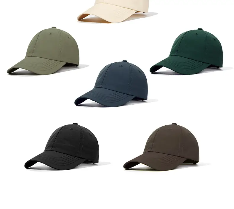 Men's Light Blue Baseball Cap Lightweight Nylon — feature 26