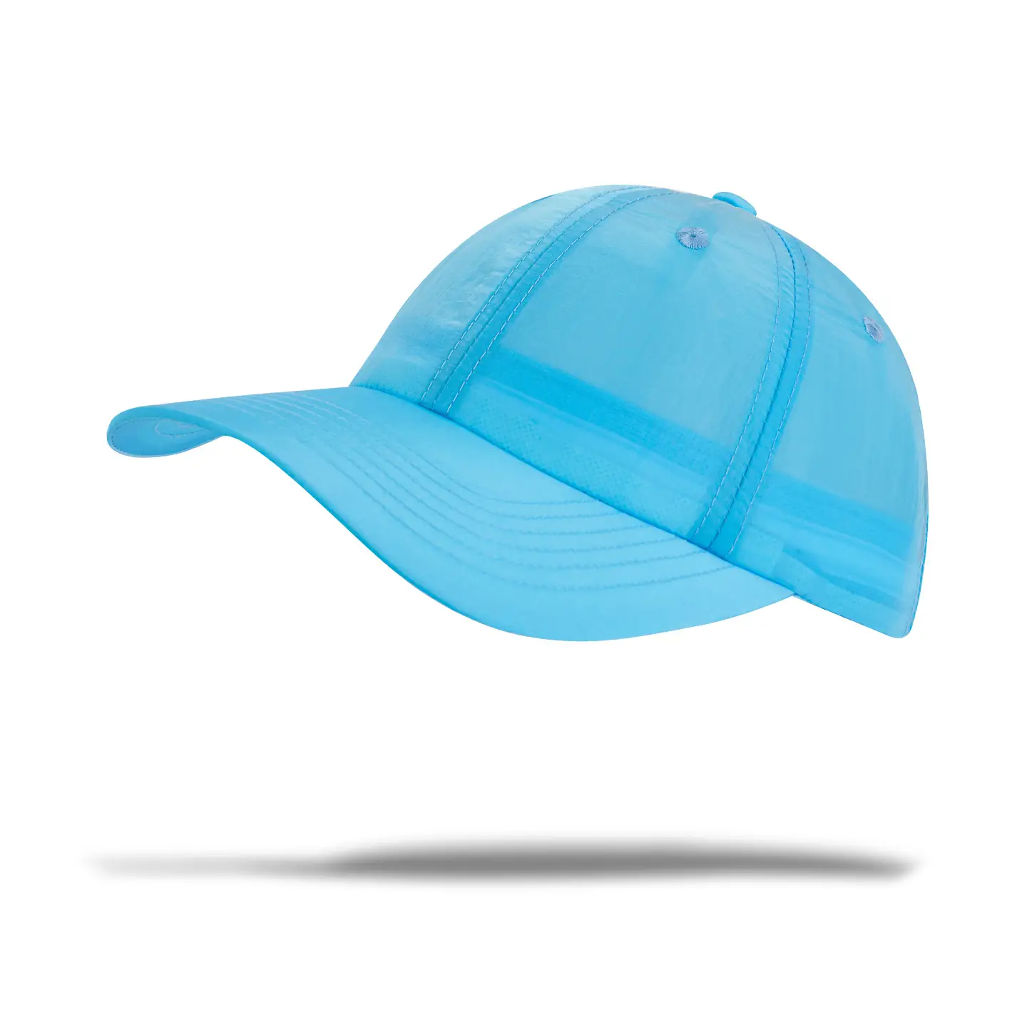 Men's Light Blue Baseball Cap Lightweight Nylon