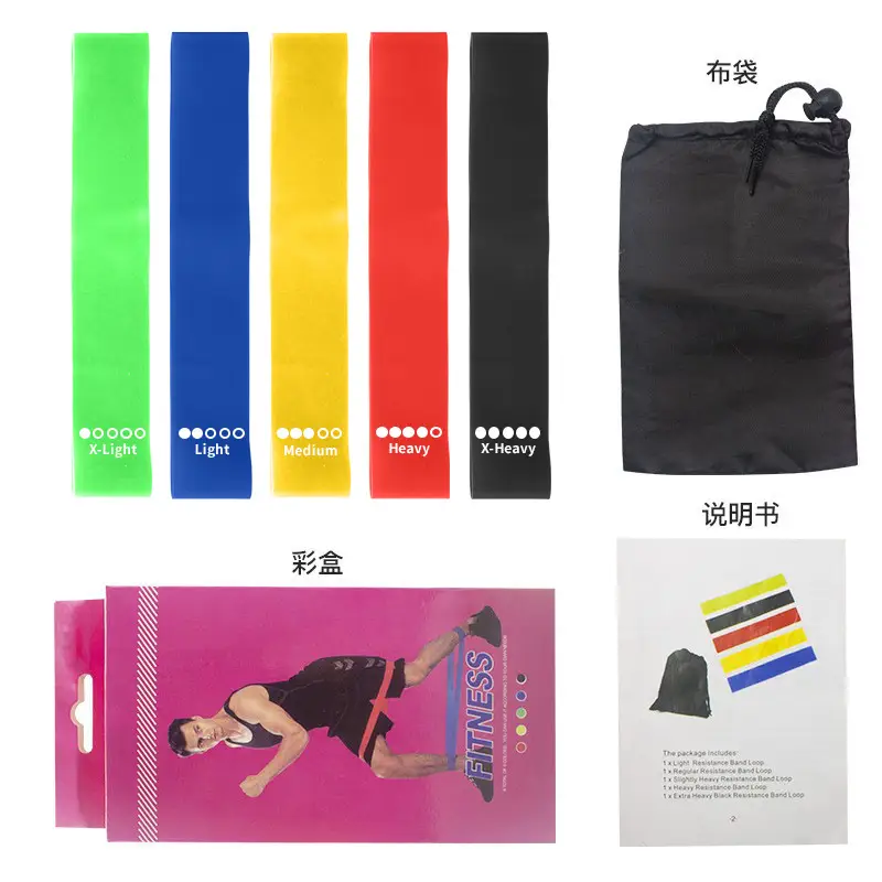 Elastic Band Yoga Resistance Band Resistance Elastic Band Hip Training Resistance Band Fitness Equipment Yoga Resistance Band