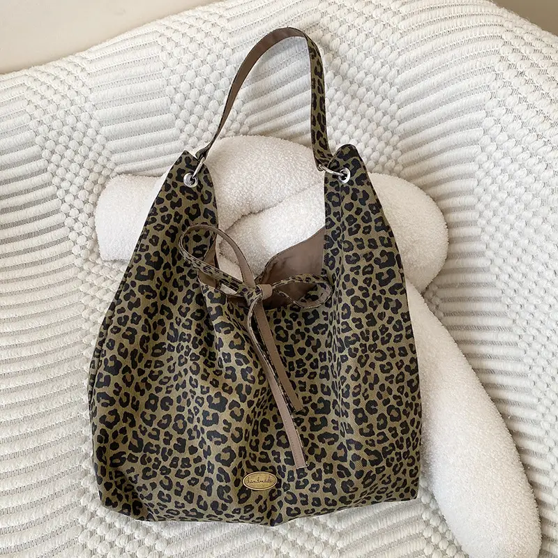 Leopard Print Shoulder Bag for Women Autumn New - Image 2