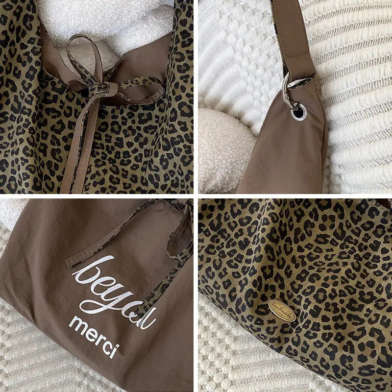 Leopard Print Shoulder Bag for Women Autumn New - Image 5
