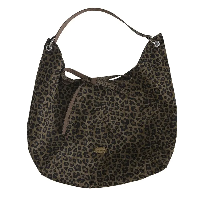 Leopard Print Shoulder Bag for Women Autumn New - Image 6