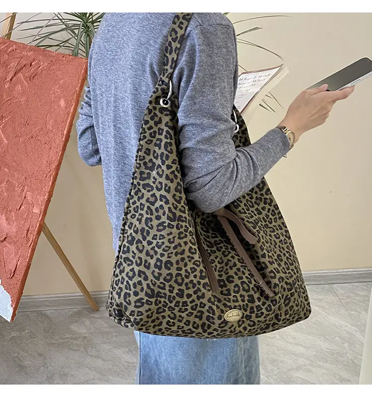 Leopard Print Shoulder Bag for Women Autumn New — feature 6