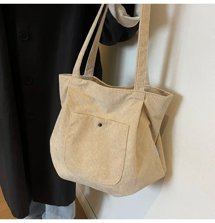 2024 Winter Velvet Shoulder Tote Bag Women Large Capacity — feature 32