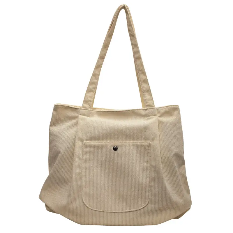 2024 Winter Velvet Shoulder Tote Bag Women Large Capacity - Image 4