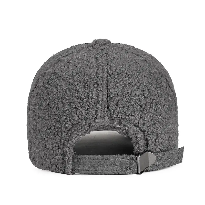 Winter Lamb Velvet Baseball Cap for Women Multi Color - Image 10