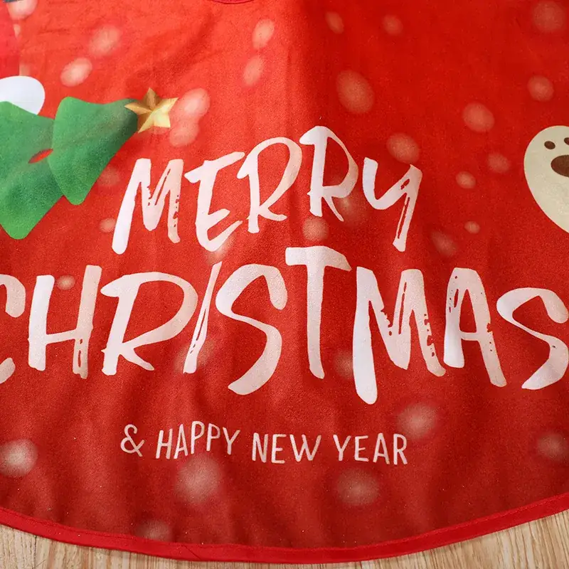 New Cross-border Christmas Tree Dress Crafts Cartoon Printed Christmas Products Ornaments - Image 14