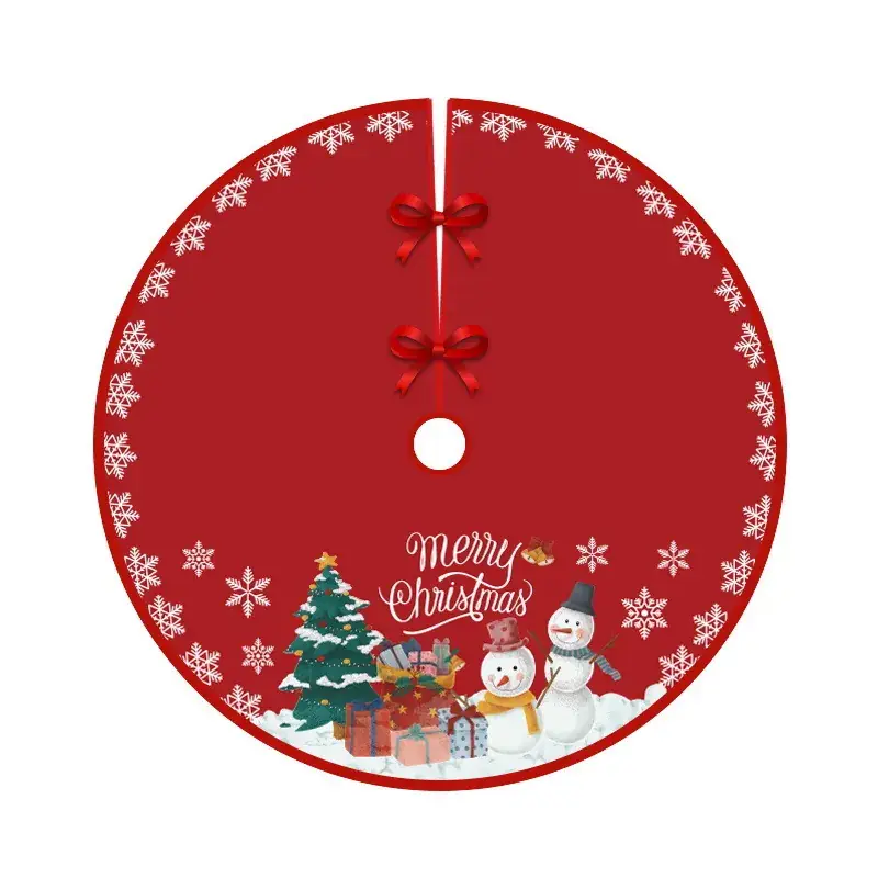 New Cross-border Christmas Tree Dress Crafts Cartoon Printed Christmas Products Ornaments - Image 9