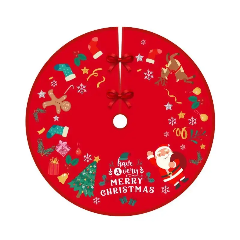New Cross-border Christmas Tree Dress Crafts Cartoon Printed Christmas Products Ornaments - Image 10
