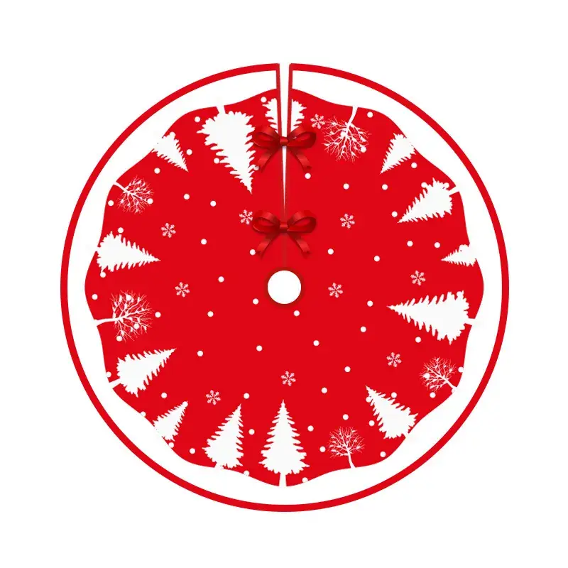 New Cross-border Christmas Tree Dress Crafts Cartoon Printed Christmas Products Ornaments - Image 12