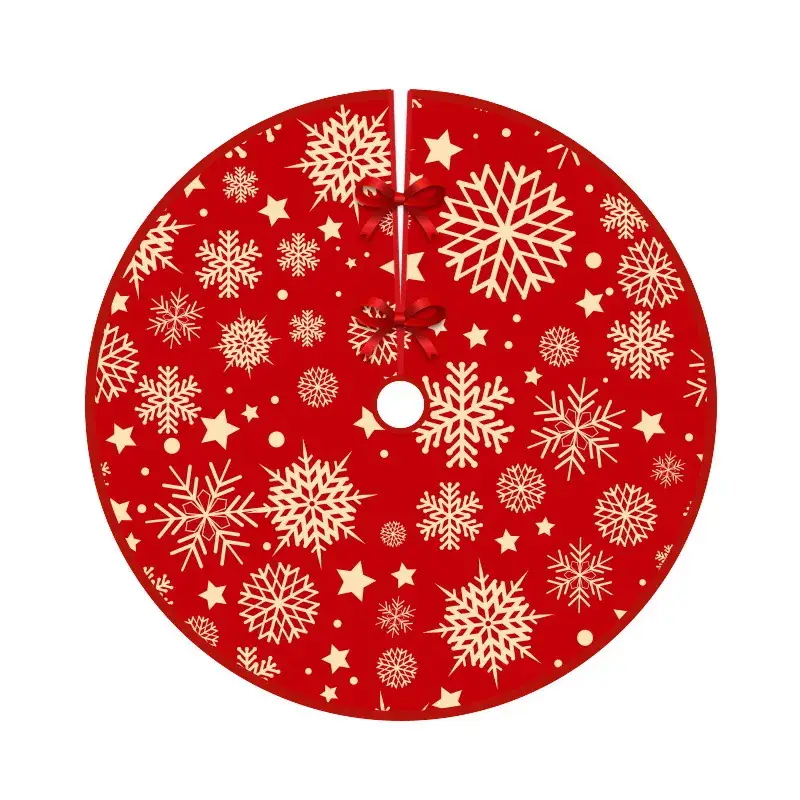 New Cross-border Christmas Tree Dress Crafts Cartoon Printed Christmas Products Ornaments - Image 4