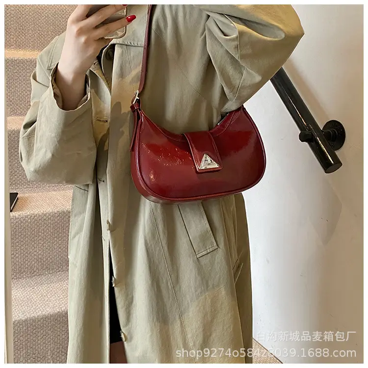 Vintage Red Leather Crossbody Bag for Women 2026 — feature 18