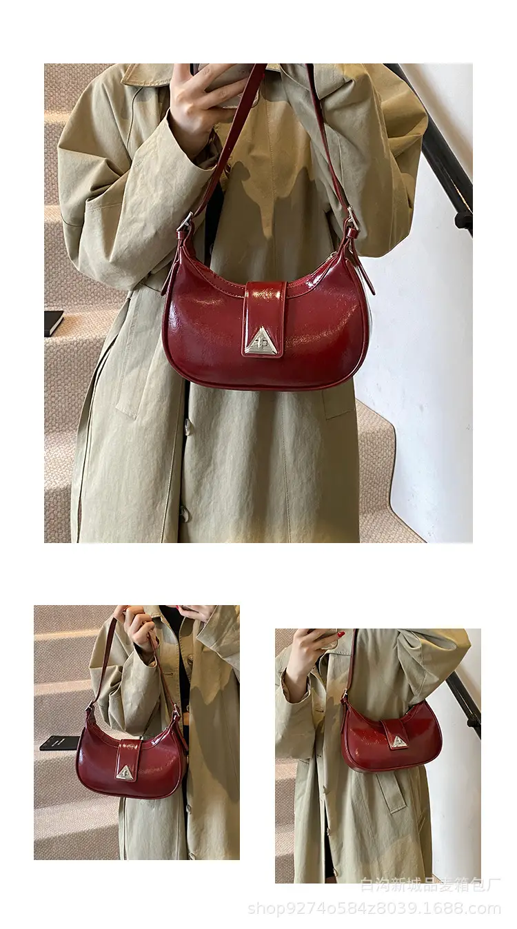 Vintage Red Leather Crossbody Bag for Women 2026 — feature 6