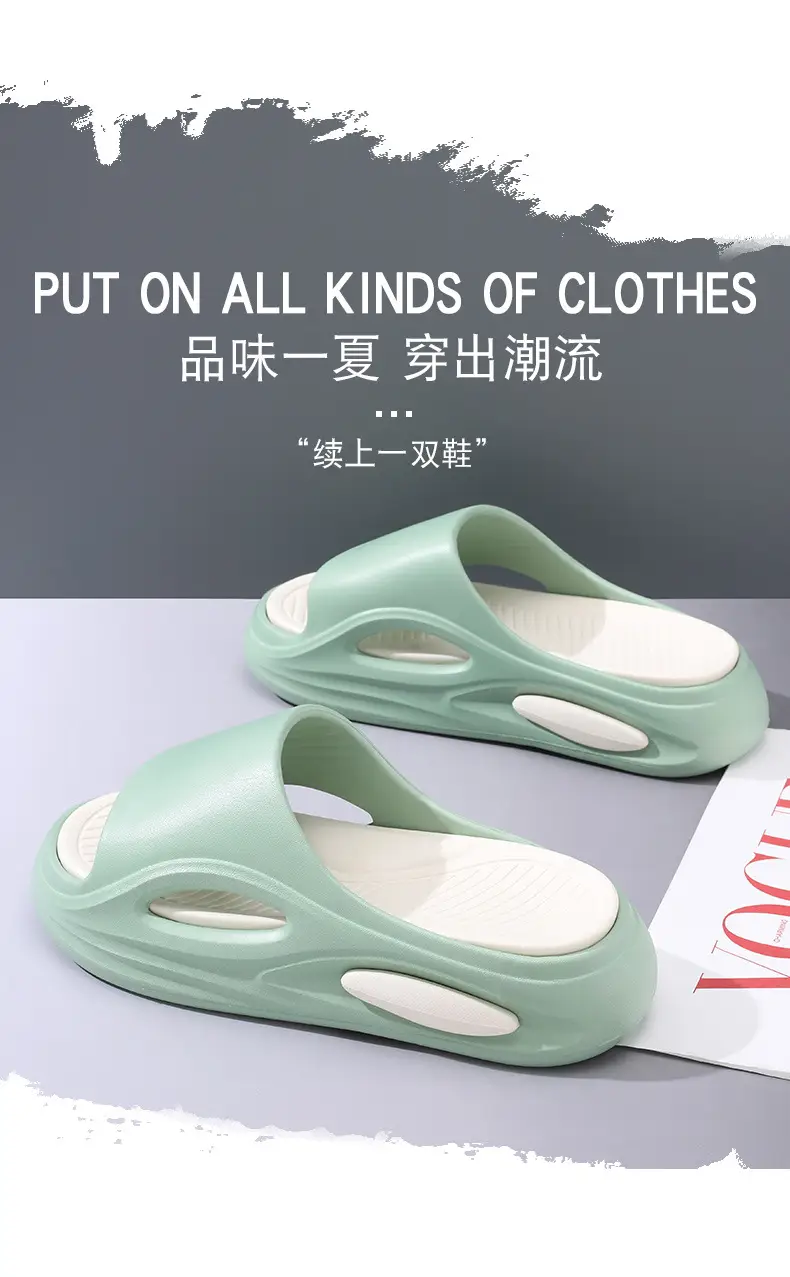 Thick-Soled Eva Flip-Flops for Women, Comfortable Home Slippers, Height-Increasing, Odor-Resistant, Non-Slip, Versatile Outdoor Slippers, Customizable — feature 22