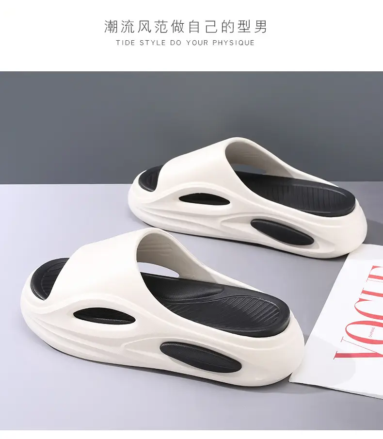Thick-Soled Eva Flip-Flops for Women, Comfortable Home Slippers, Height-Increasing, Odor-Resistant, Non-Slip, Versatile Outdoor Slippers, Customizable — feature 30