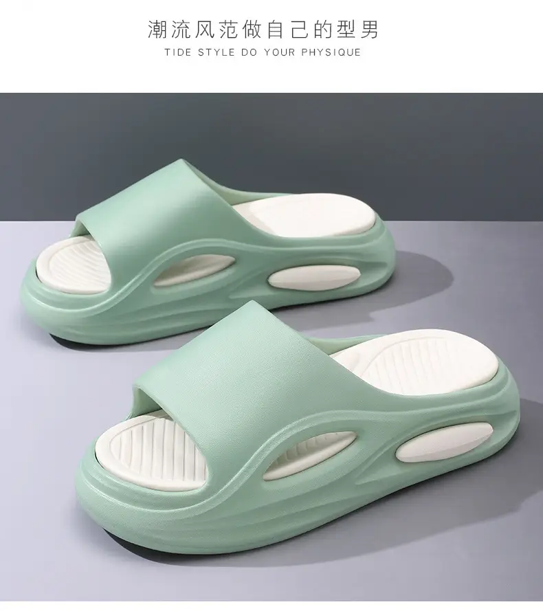 Thick-Soled Eva Flip-Flops for Women, Comfortable Home Slippers, Height-Increasing, Odor-Resistant, Non-Slip, Versatile Outdoor Slippers, Customizable — feature 32