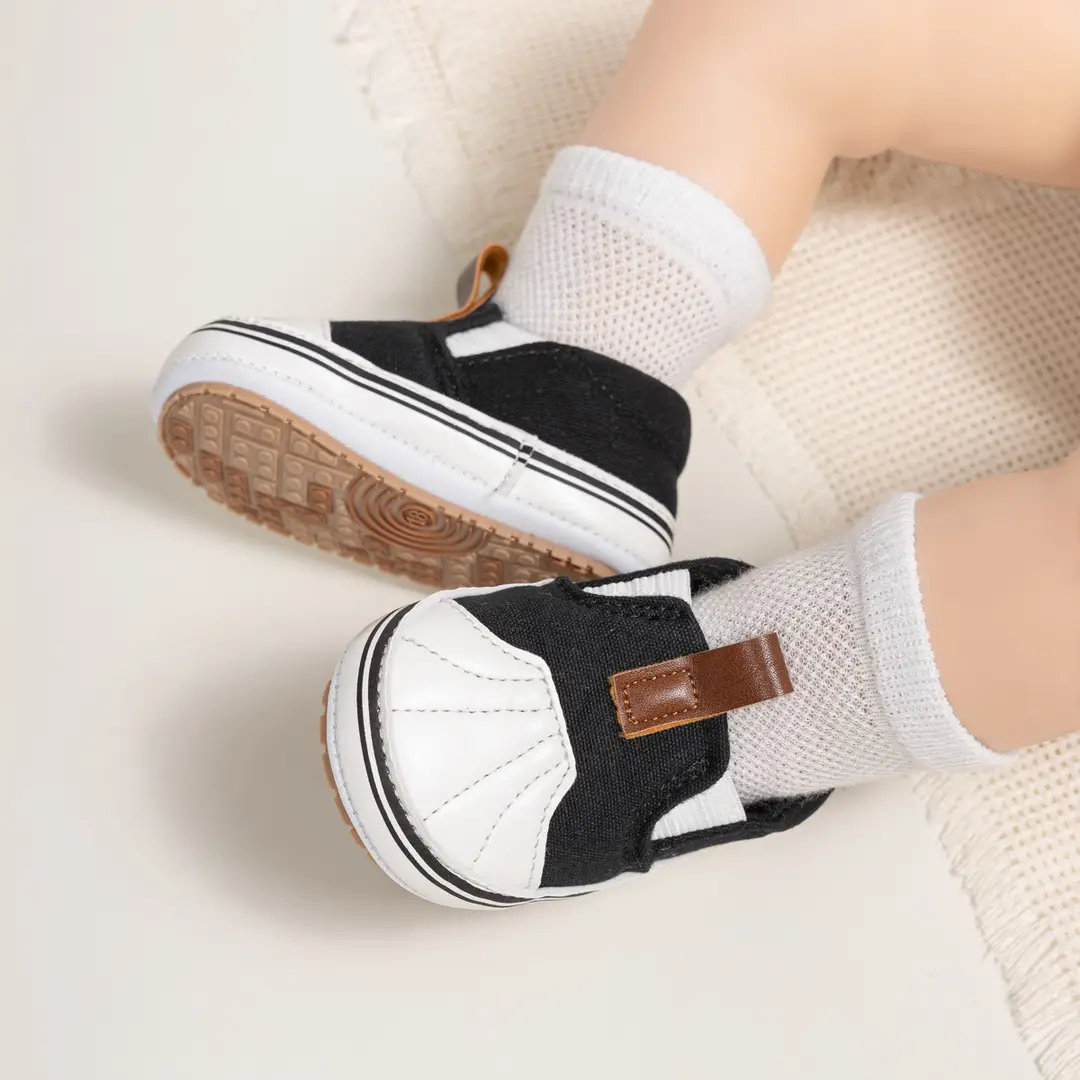 Cross-border Explosions Foreign Trade Baby Shoes Rubber Sole Toddler Shoes Baby Shoes Lazy Slip-on sneaker Baby Shoes — feature 16