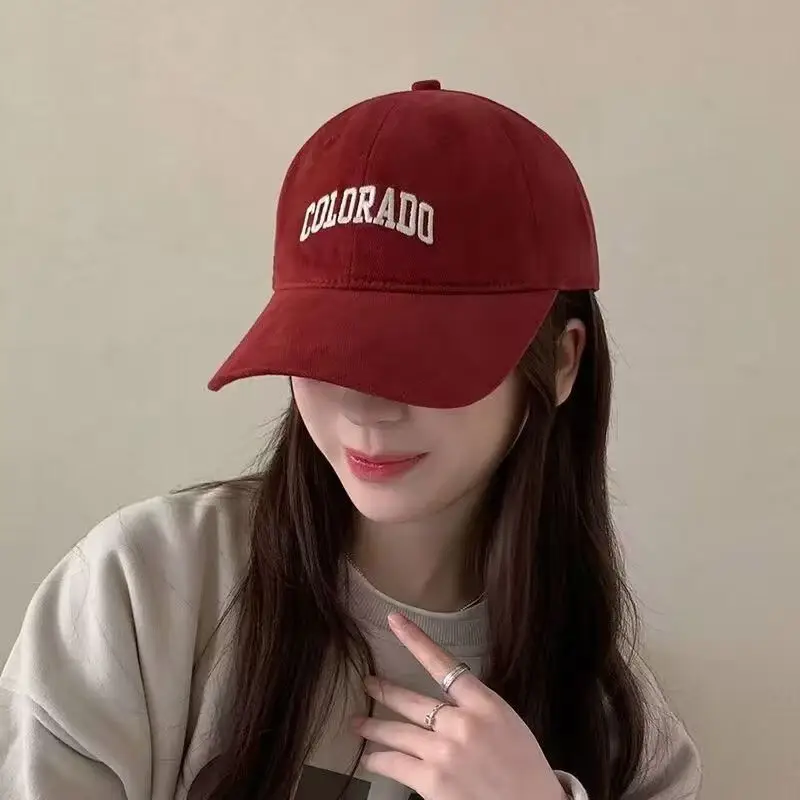 Women Baseball Caps Deep Crown Wide Brim Duckbill Sun Hat — feature 9