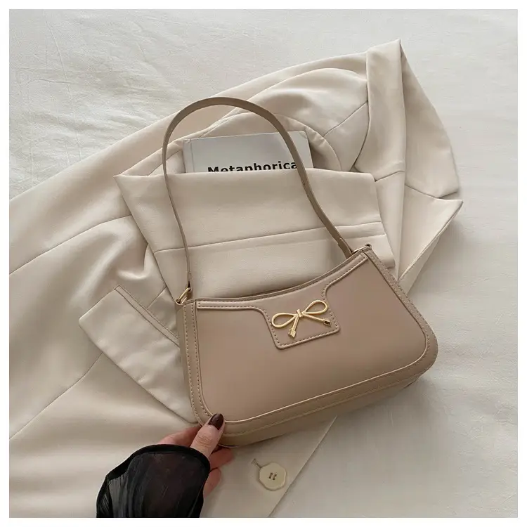 Pink Bow Shoulder Bag for Women 2025 Korean Style — feature 17