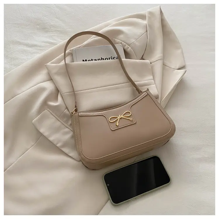 Pink Bow Shoulder Bag for Women 2025 Korean Style — feature 18