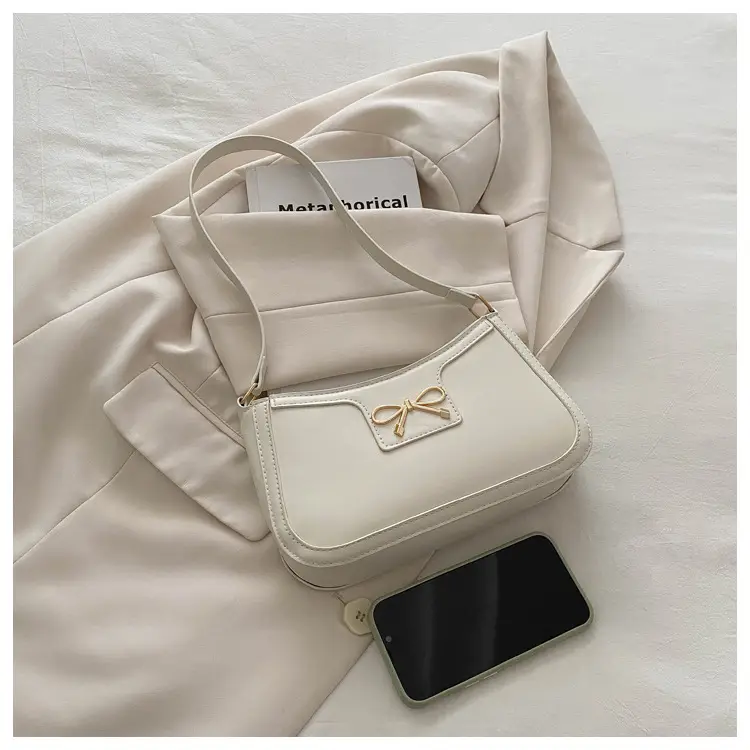 Pink Bow Shoulder Bag for Women 2025 Korean Style — feature 26