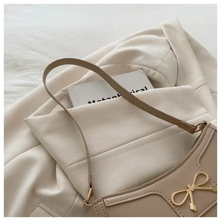 Pink Bow Shoulder Bag for Women 2025 Korean Style — feature 31