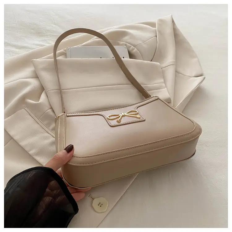 Pink Bow Shoulder Bag for Women 2025 Korean Style — feature 33