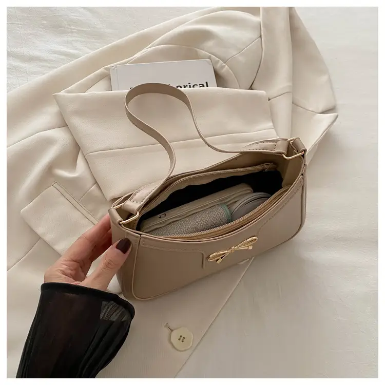 Pink Bow Shoulder Bag for Women 2025 Korean Style — feature 37