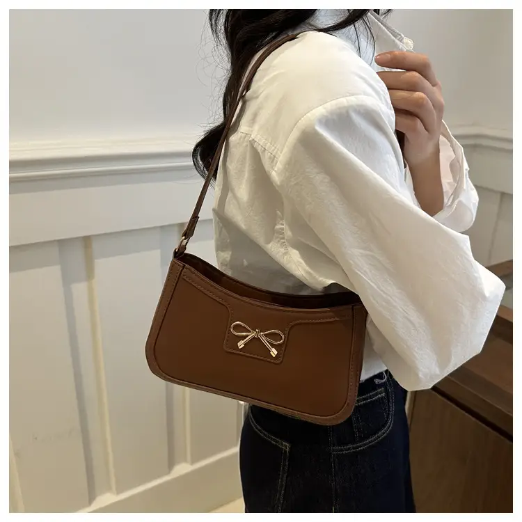Pink Bow Shoulder Bag for Women 2025 Korean Style — feature 42