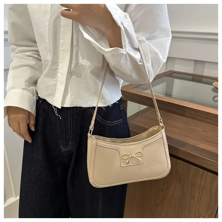 Pink Bow Shoulder Bag for Women 2025 Korean Style — feature 44