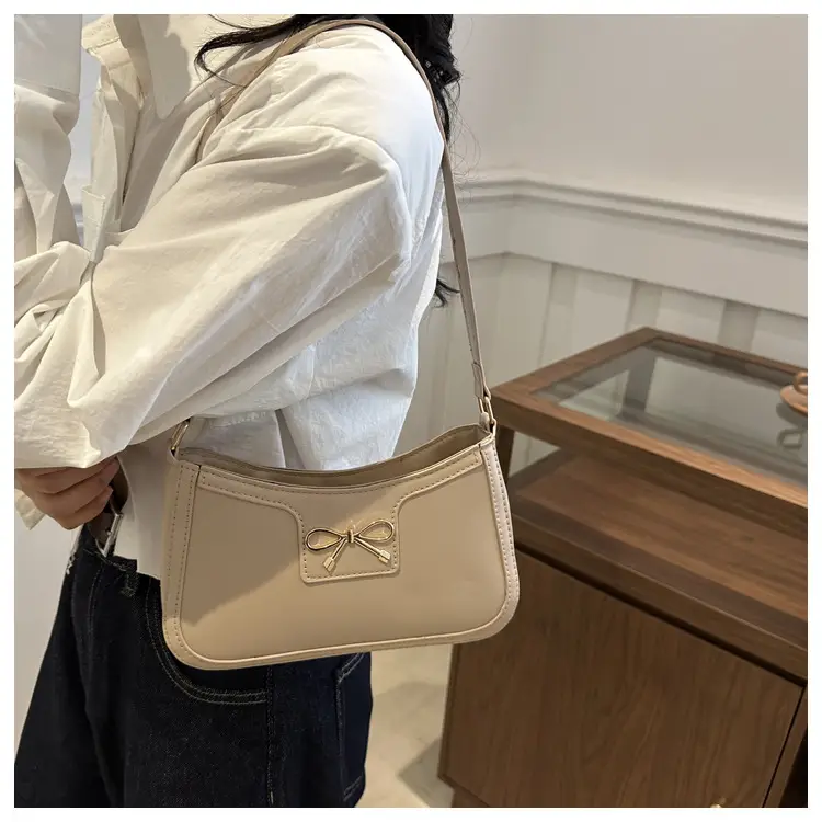 Pink Bow Shoulder Bag for Women 2025 Korean Style — feature 45