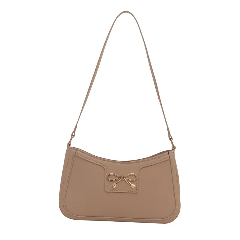 Pink Bow Shoulder Bag for Women 2025 Korean Style