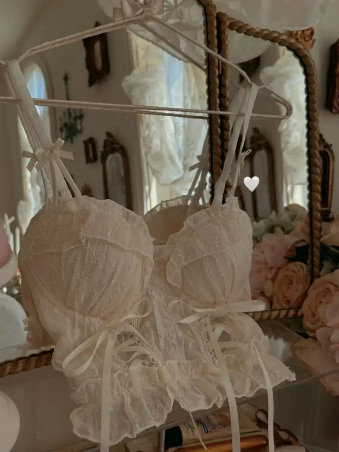 Vintage Lace-Up Bra Underwear Japanese Style — feature 4