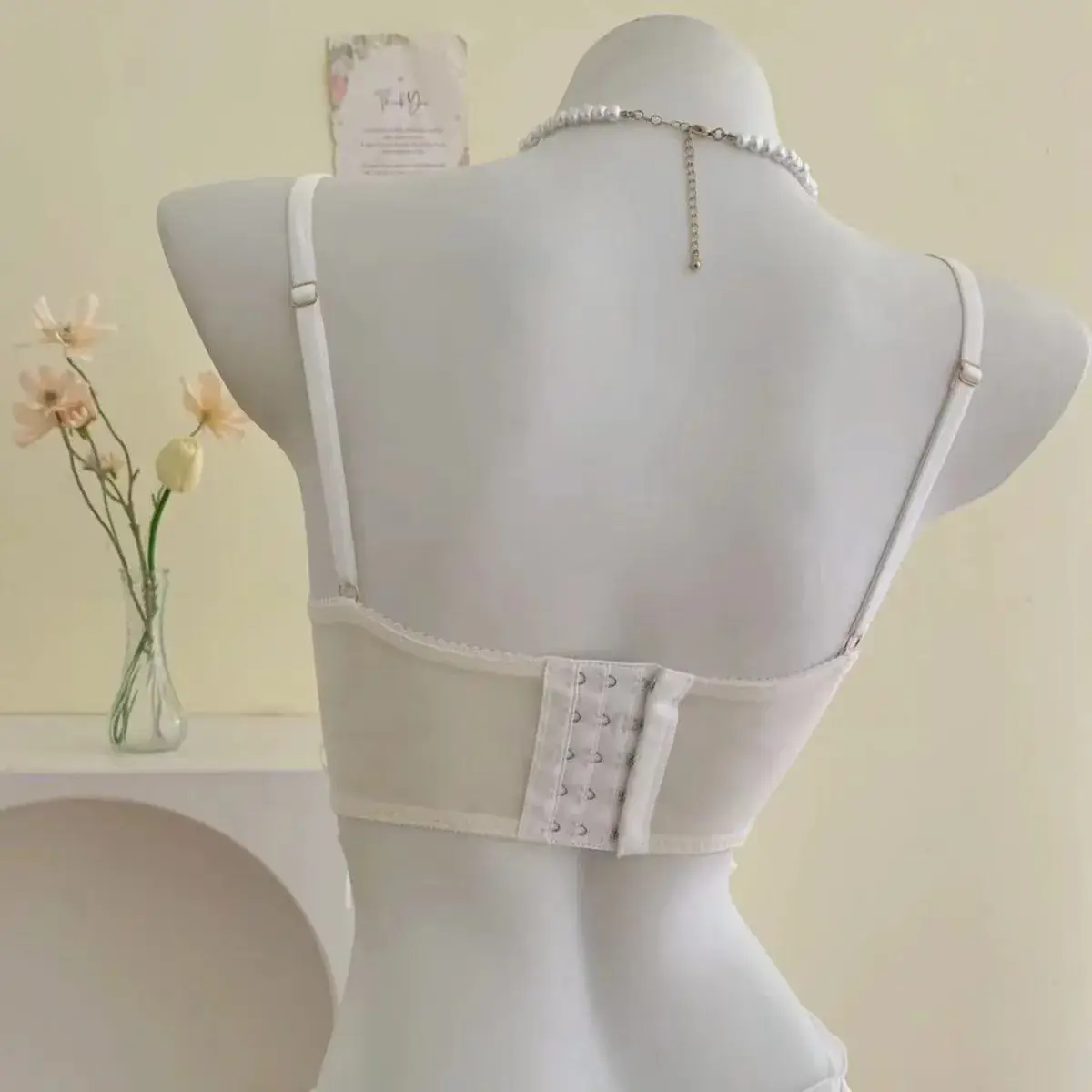 Vintage Lace-Up Bra Underwear Japanese Style — feature 9
