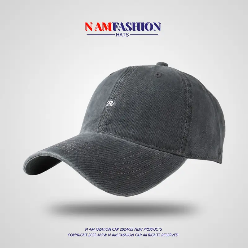 Maroon Embroidered Baseball Cap for Men Women