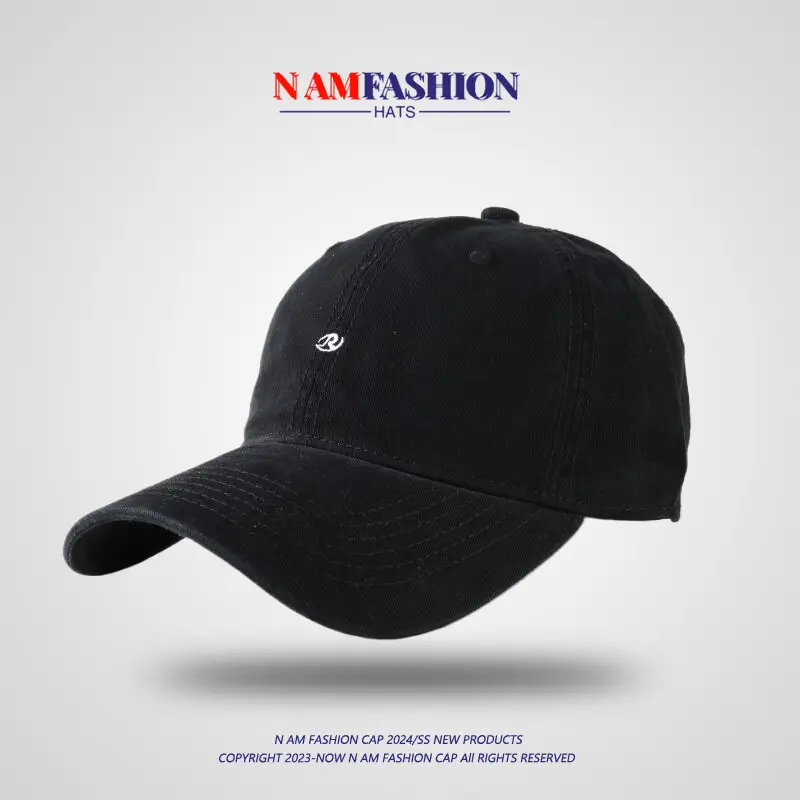 Maroon Embroidered Baseball Cap for Men Women