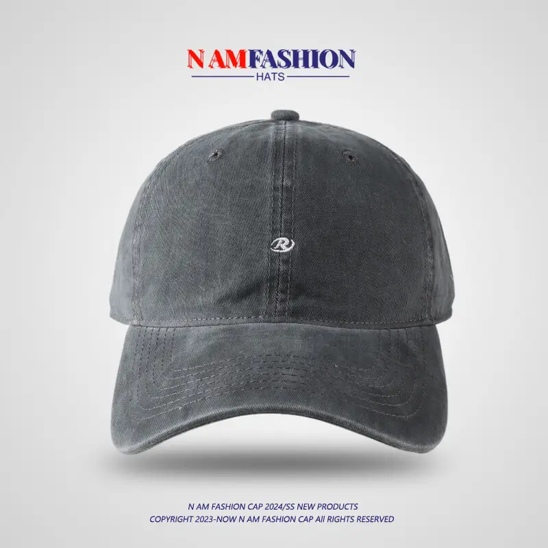 Maroon Embroidered Baseball Cap for Men Women — feature 7