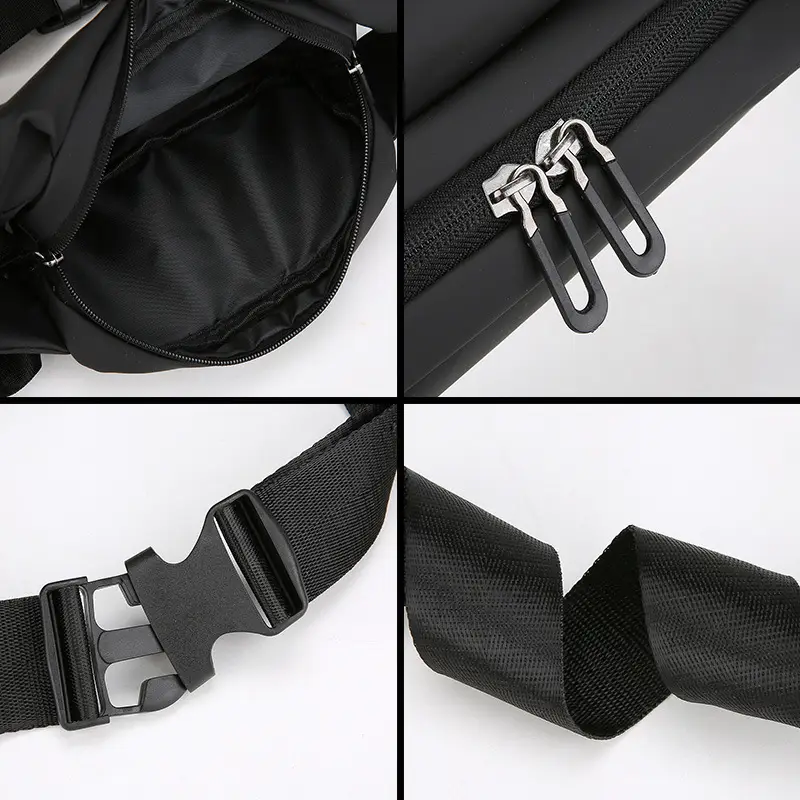 Men's Waterproof Multi-Functional Phone Bag Black - Image 4