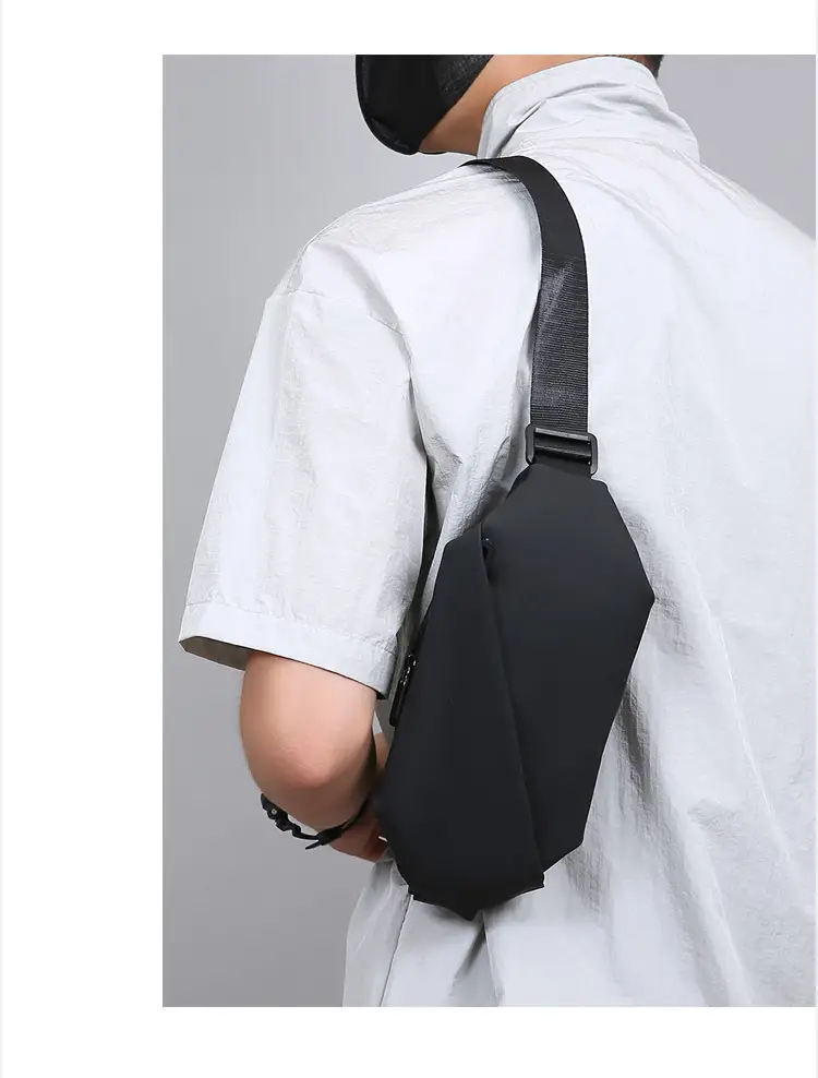 Men's Waterproof Multi-Functional Phone Bag Black — feature 14