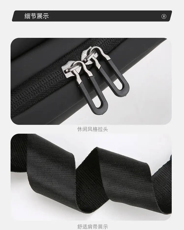 Men's Waterproof Multi-Functional Phone Bag Black — feature 27