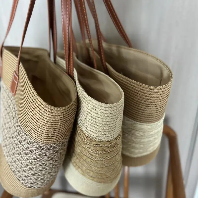 Vintage Niche Woven Beach Bag for Women 2026 - Image 41
