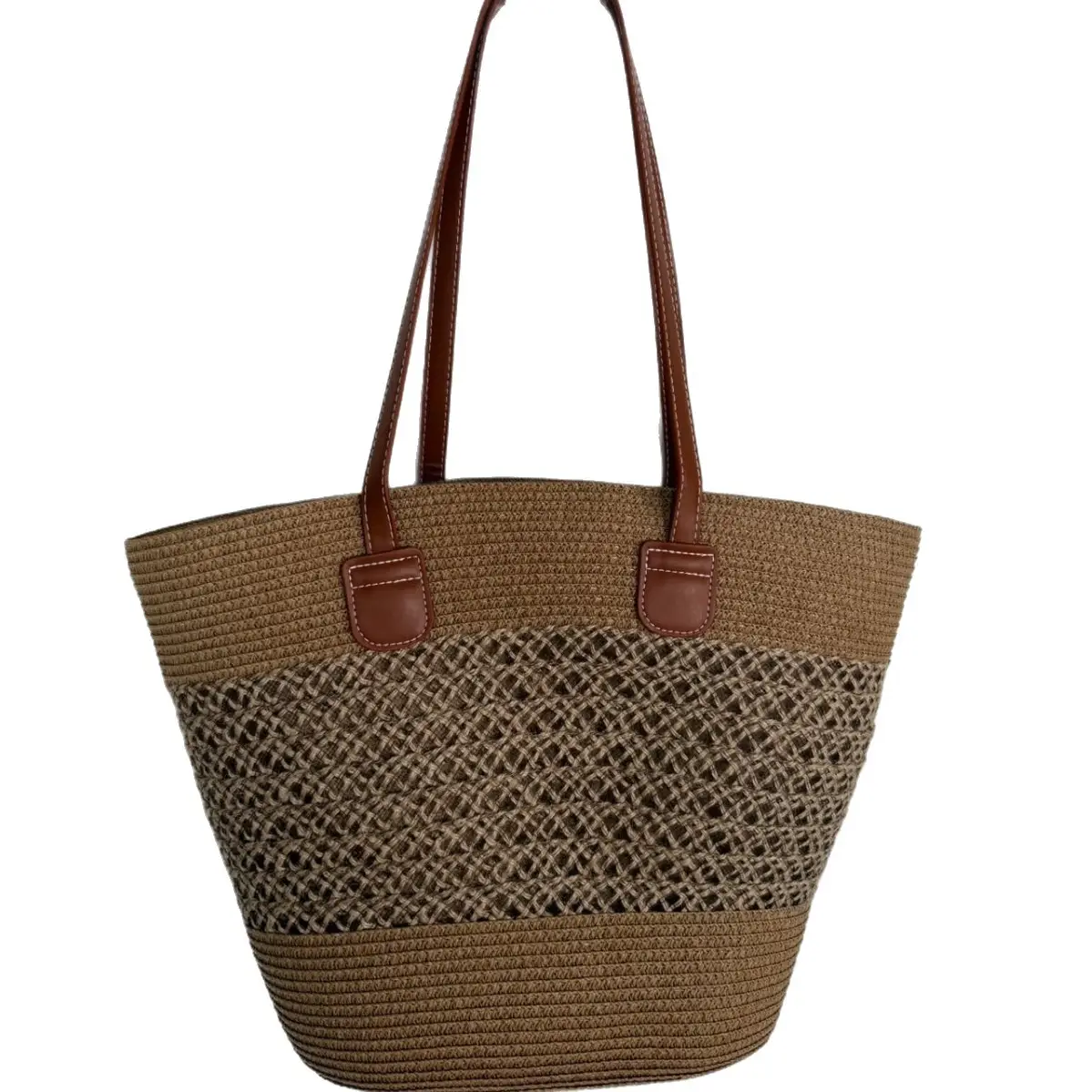 Vintage Niche Woven Beach Bag for Women 2026 - Image 43