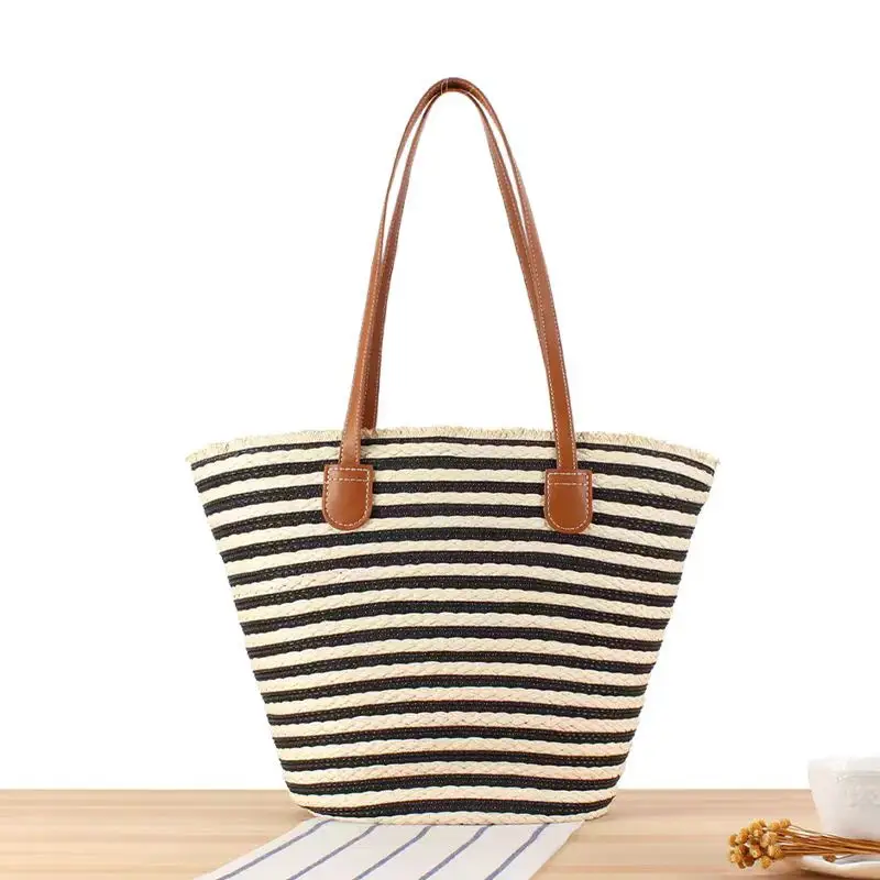 Vintage Niche Woven Beach Bag for Women 2026 - Image 13