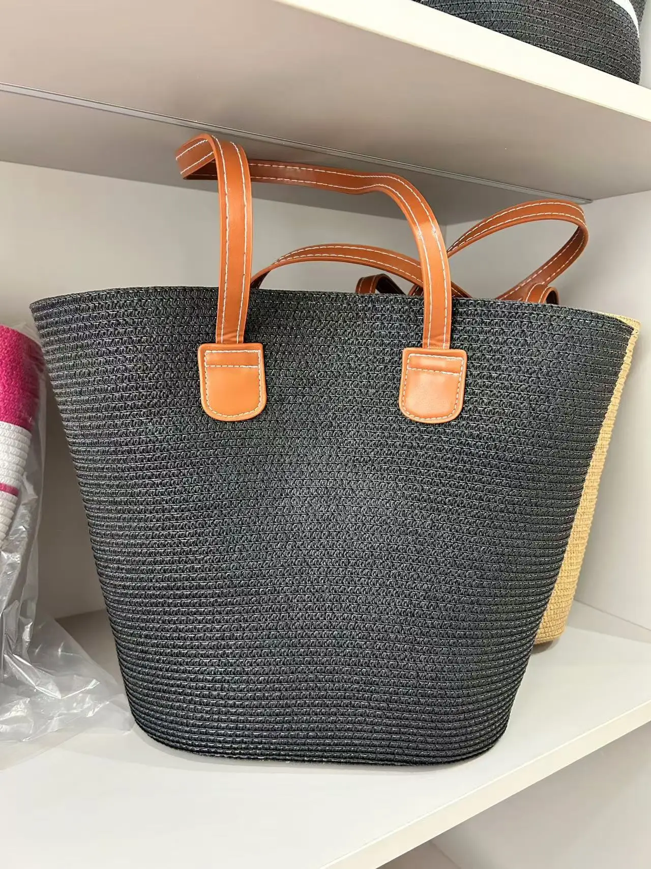 Vintage Niche Woven Beach Bag for Women 2026 - Image 16