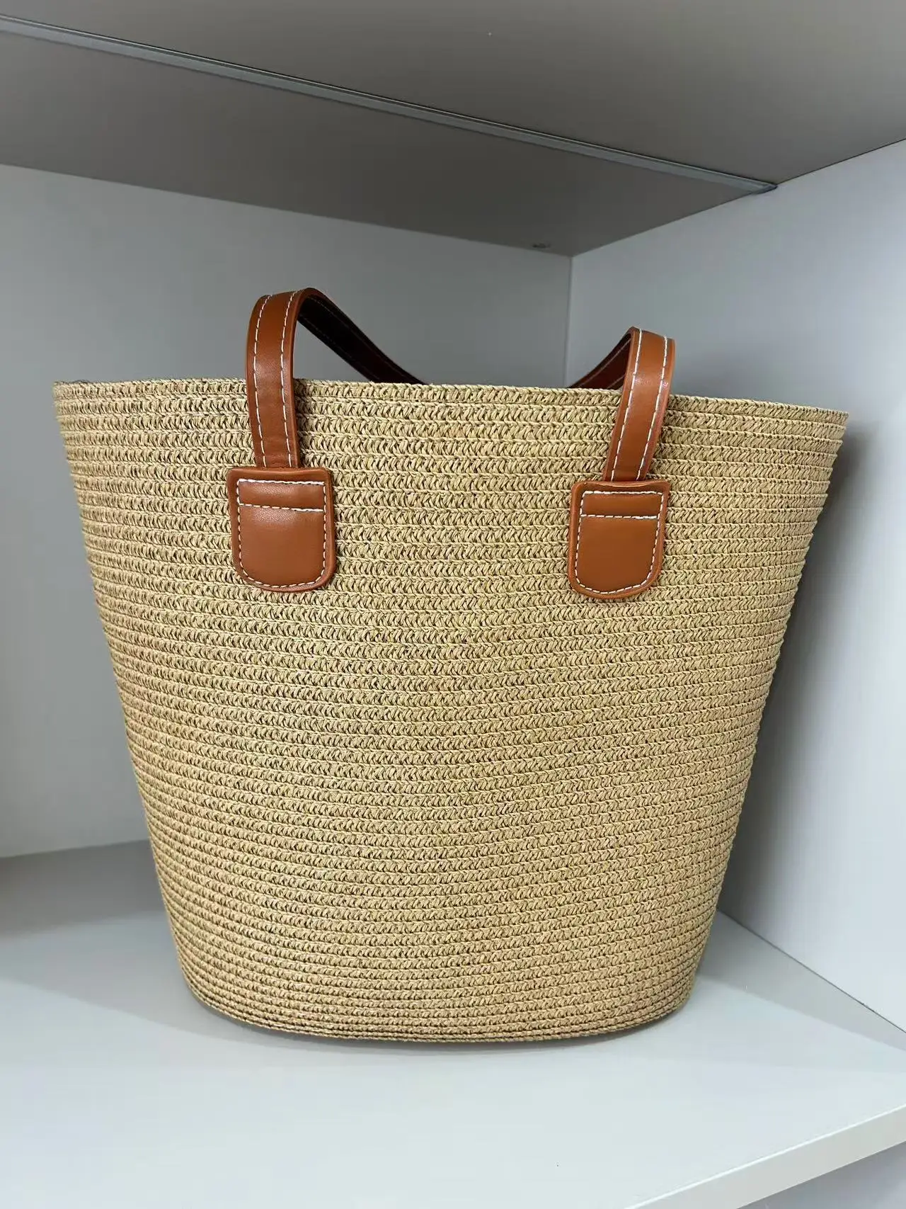 Vintage Niche Woven Beach Bag for Women 2026 - Image 17