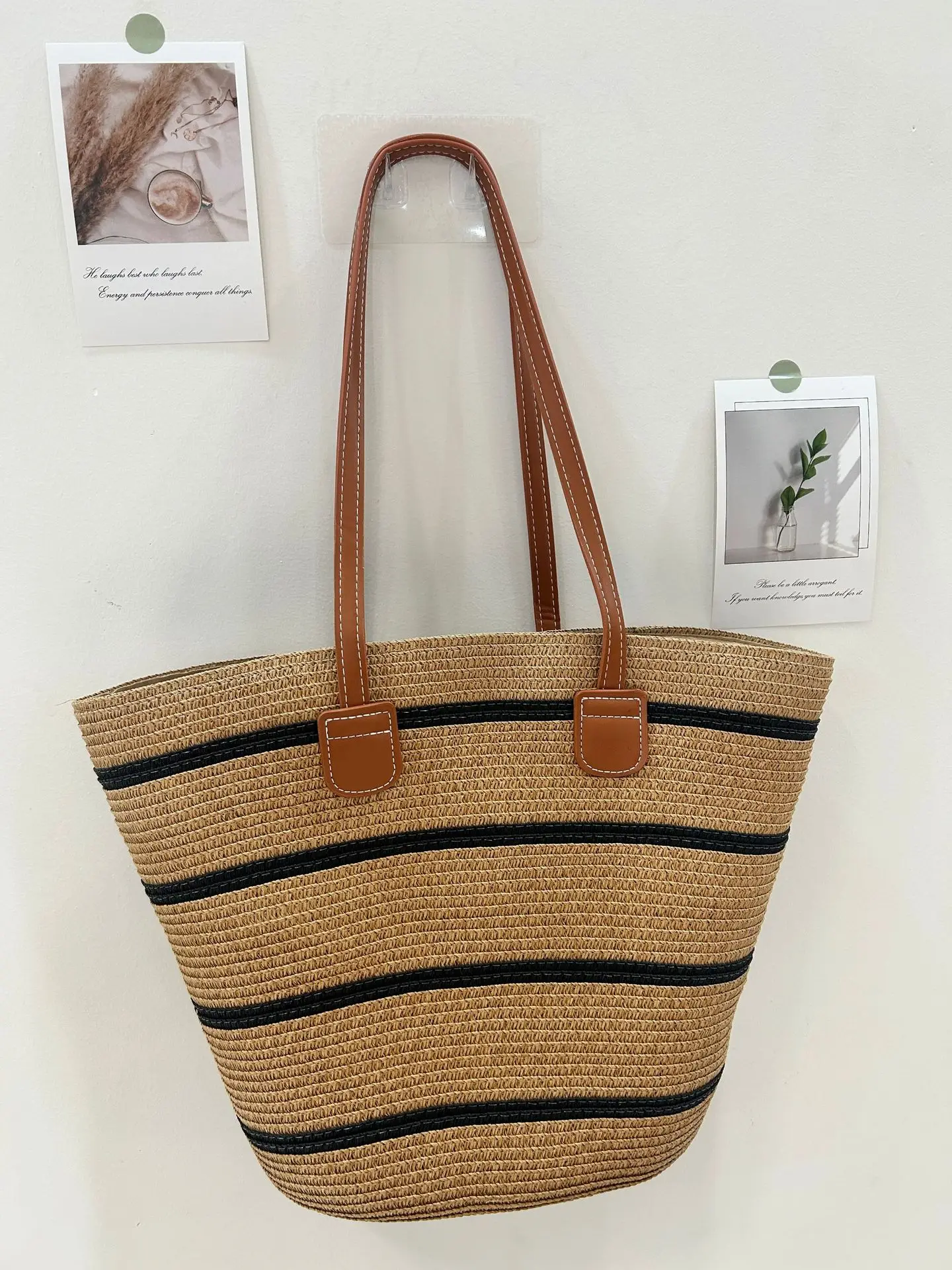 Vintage Niche Woven Beach Bag for Women 2026 - Image 26
