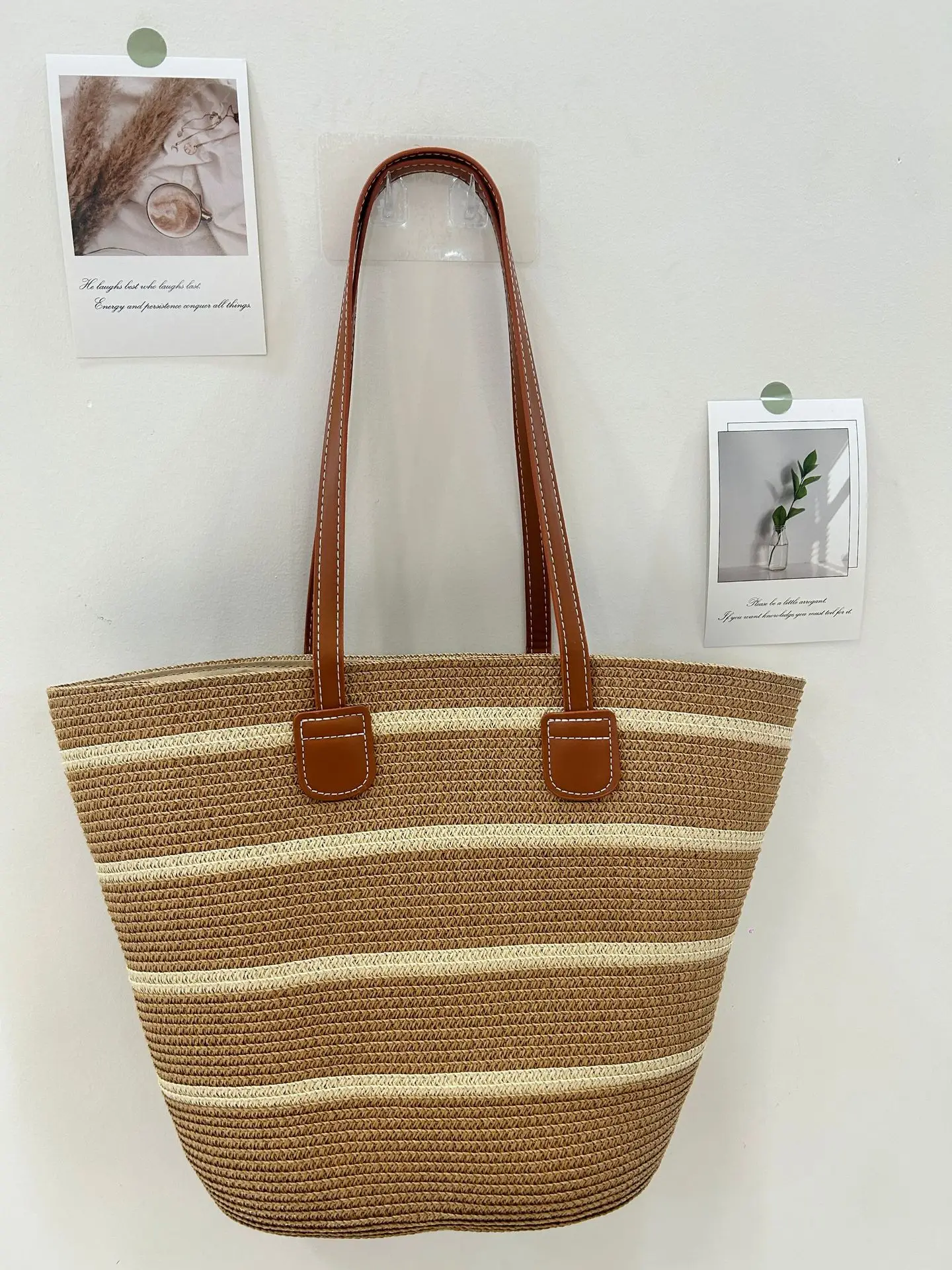 Vintage Niche Woven Beach Bag for Women 2026 - Image 28