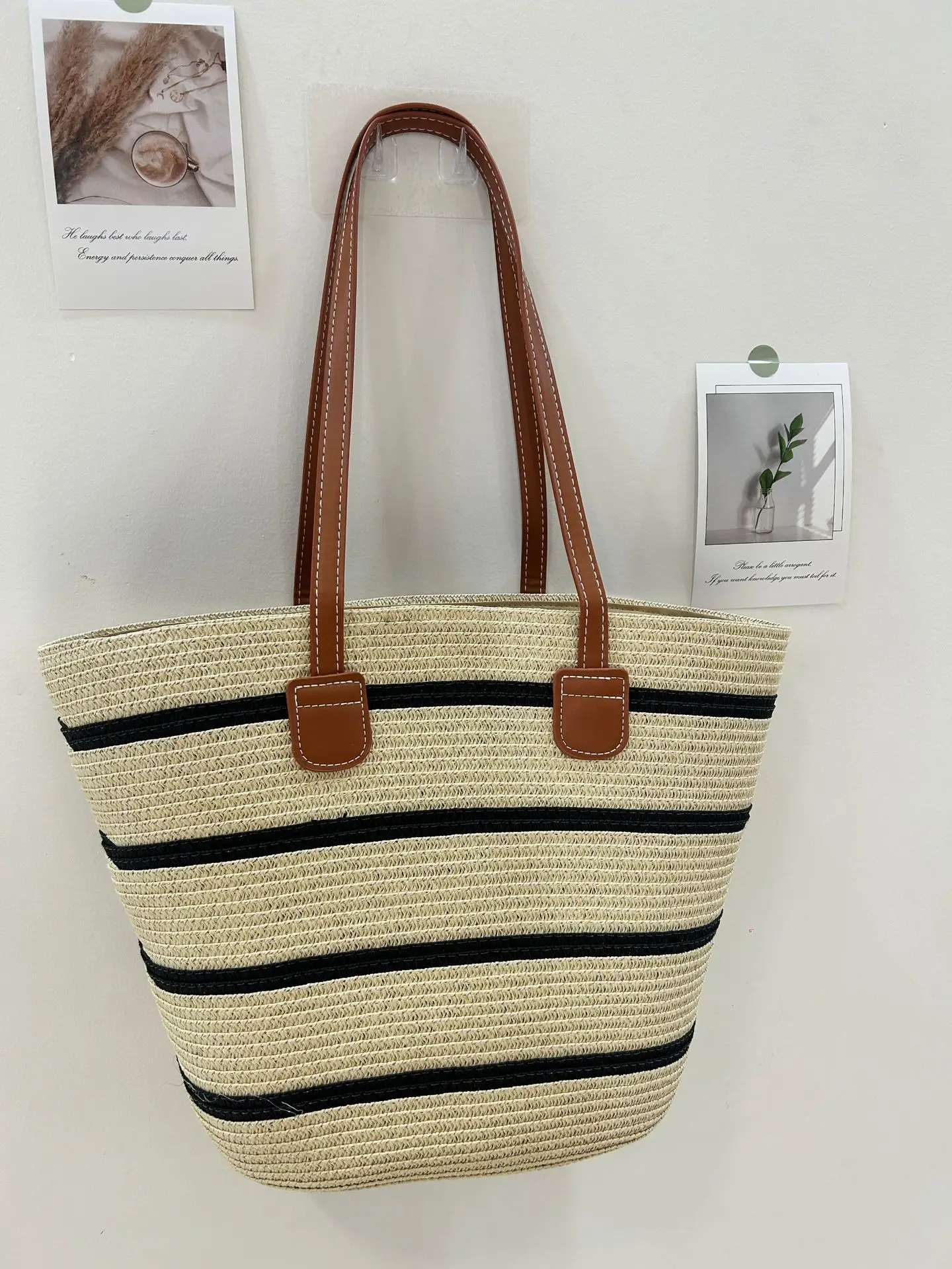 Vintage Niche Woven Beach Bag for Women 2026 - Image 29