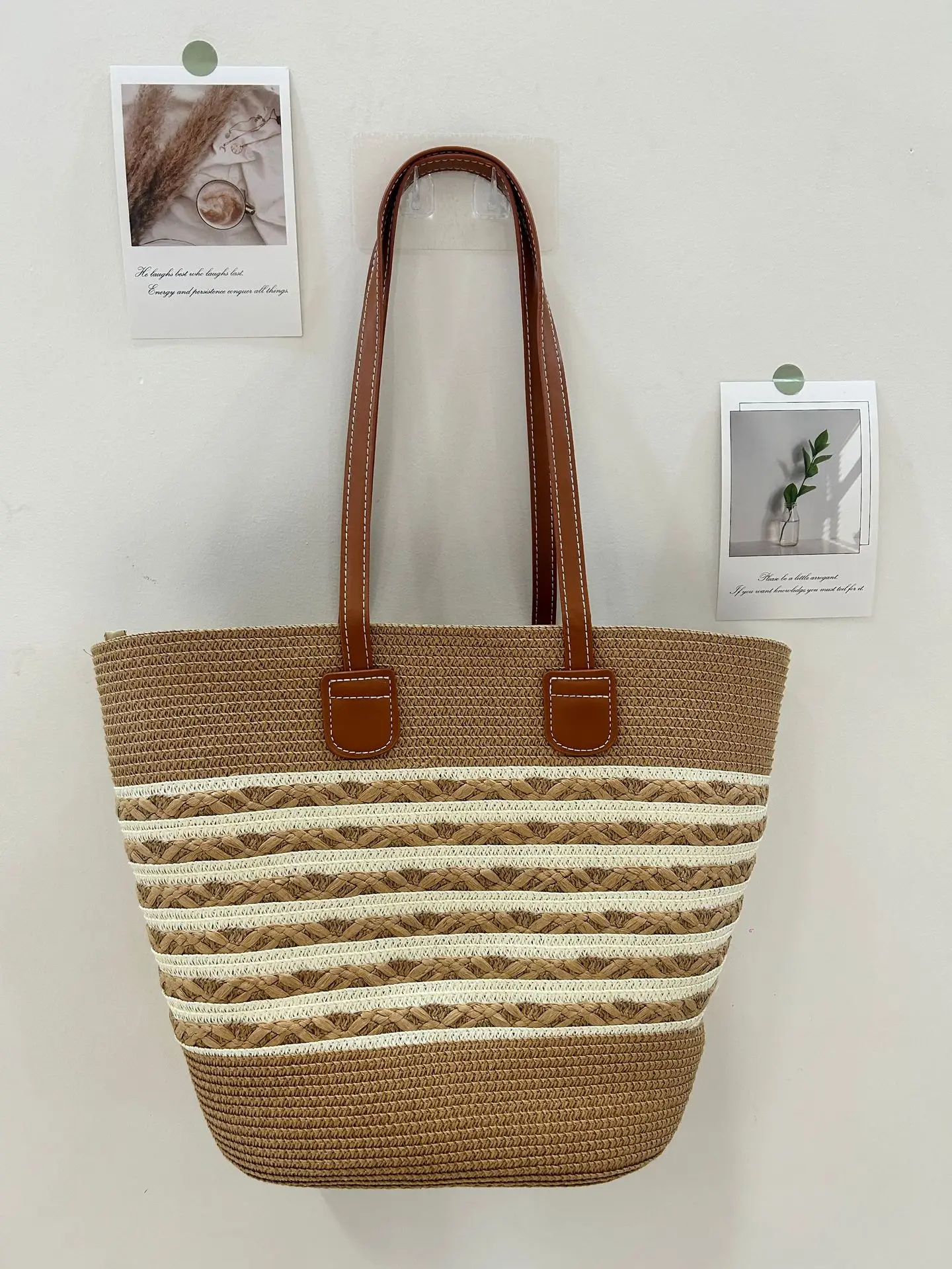 Vintage Niche Woven Beach Bag for Women 2026 - Image 30